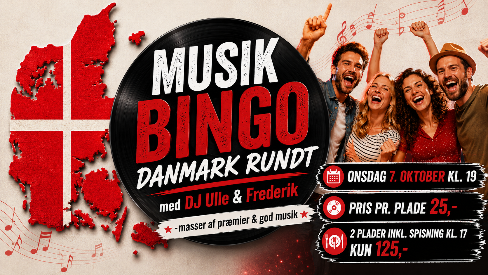 Musik Bingo reklame